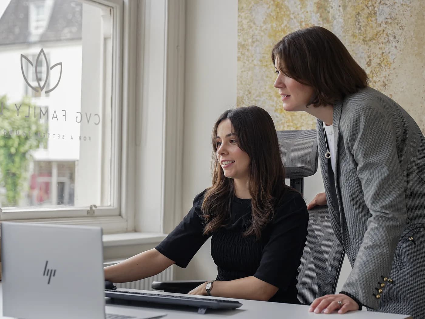 The CVG Family Law team working together in their Tunbridge Wells office